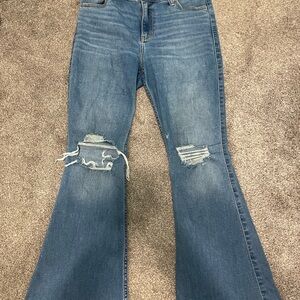Hollister High-Rise Flare Jeans